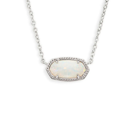 Kendra Scott Elisa Silver Pendant Necklace