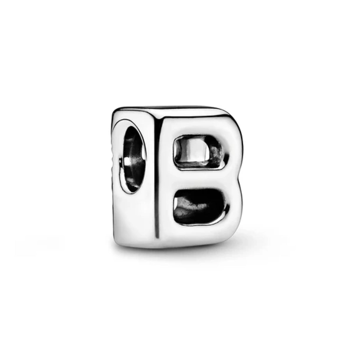 Pandora Moments Letter B silver charm