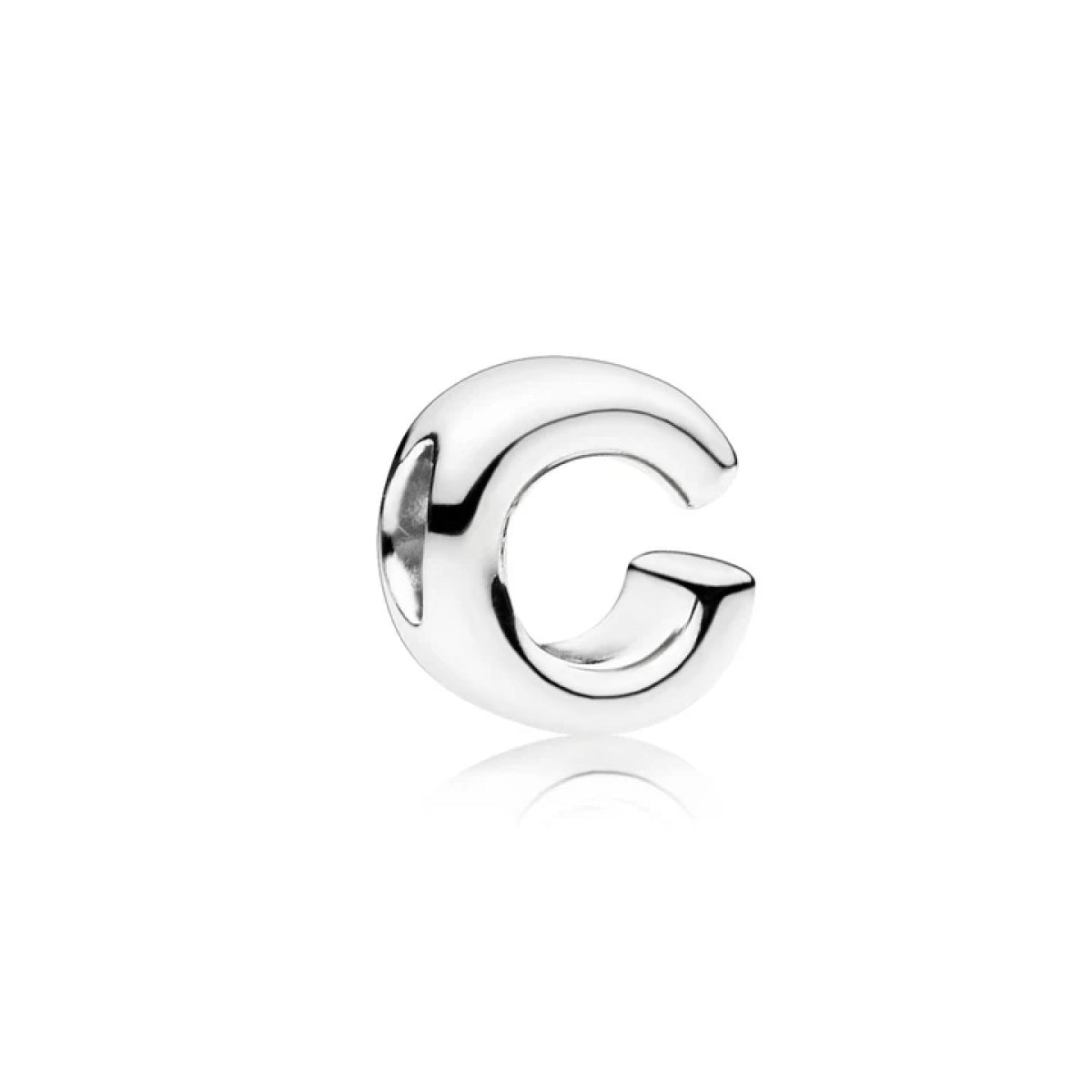 Pandora Moments Letter C silver charm