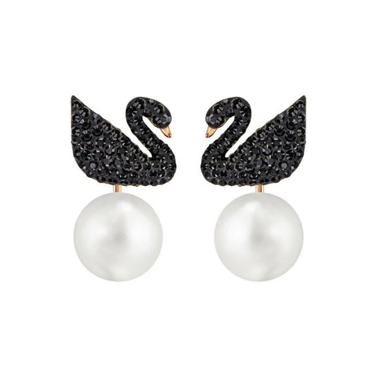 Swarovski Iconic Swan Earrings