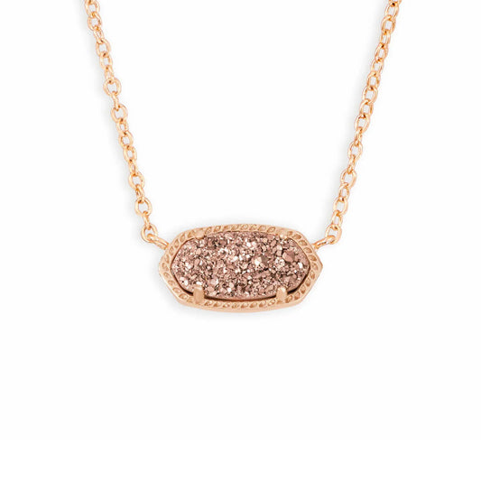 Kendra Scott Elisa Rose Gold Pendant Necklace