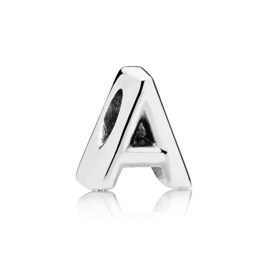 Pandora Moments Letter A silver charm